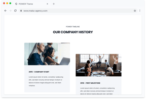Image of Company Timeline